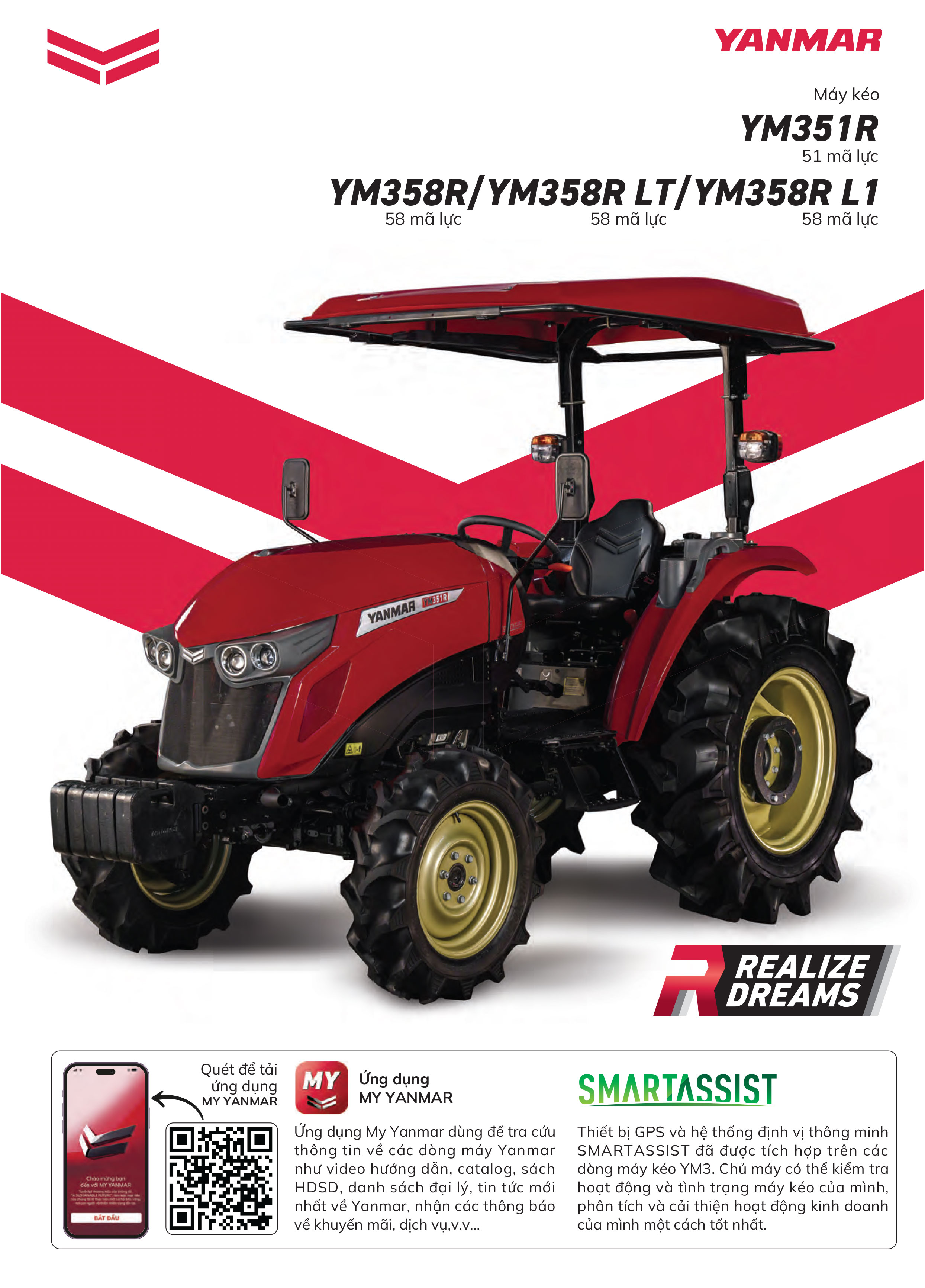 Tờ rơi YM351R, YM358R/LT/L1