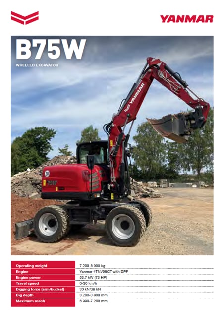 LEAFLET B75W