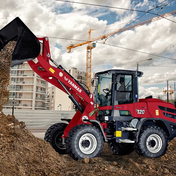 V120｜wheel Loaders｜products｜construction｜yanmar