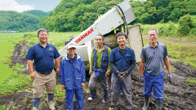 「広島型キャベツ100ha経営スマート農業実証コンソーシアム」と題してスマート農業の実証プロジェクトに挑戦。機械化を進めて、目指すは売上2億。