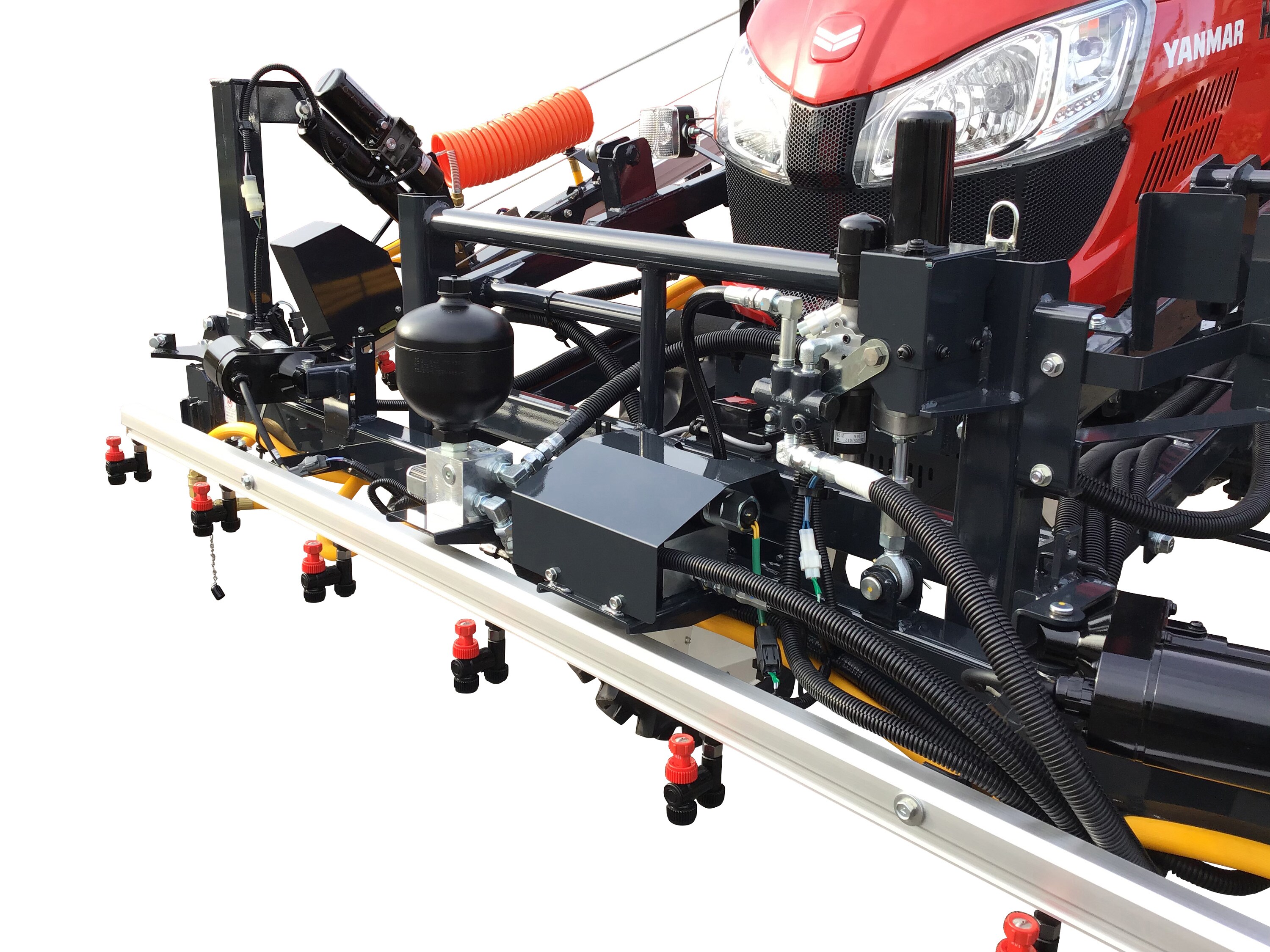 高能率・高精度な管理作業を実現する先進技術を搭載した乗用管理機