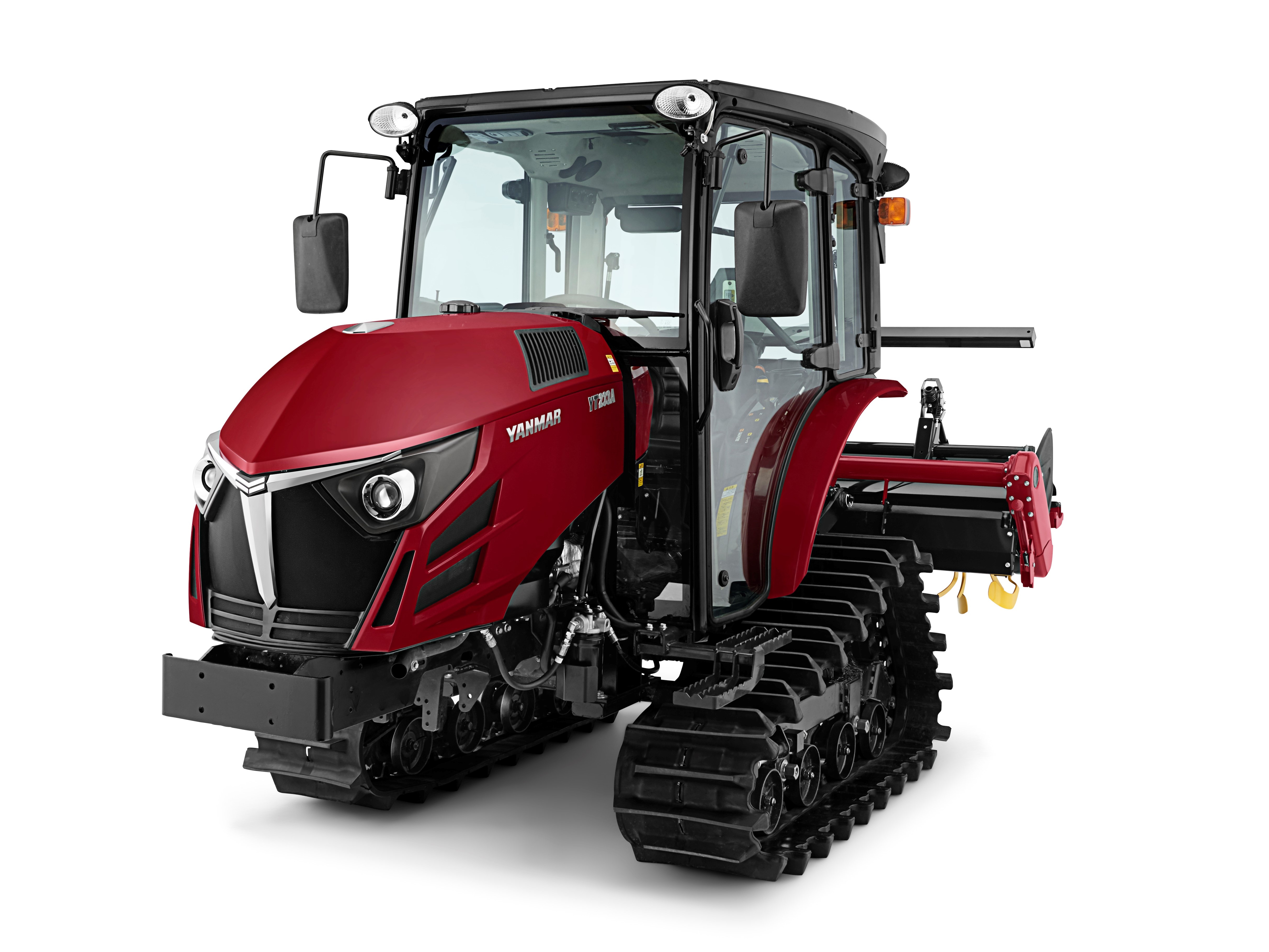湿田走破性とけん引力に優れた中型フルクローラトラクター「YT2A,C