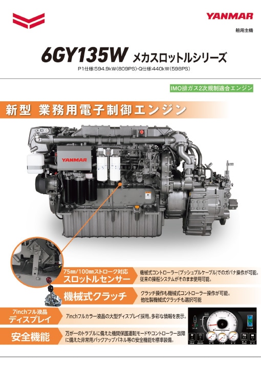 6GY135W メカスロットルシリーズ