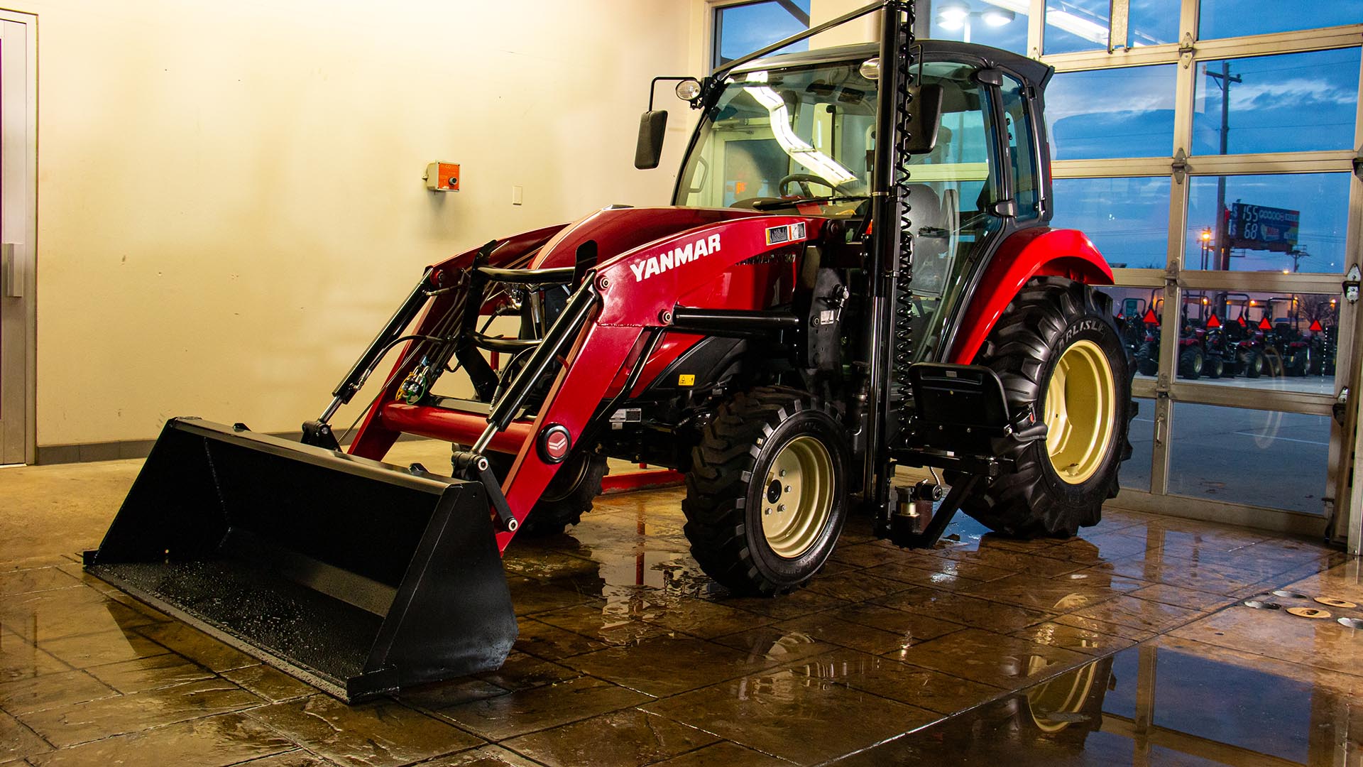 Yanmar America Dealer Tractor Bob’s has devised a tractor conversion for wheelchair access.
