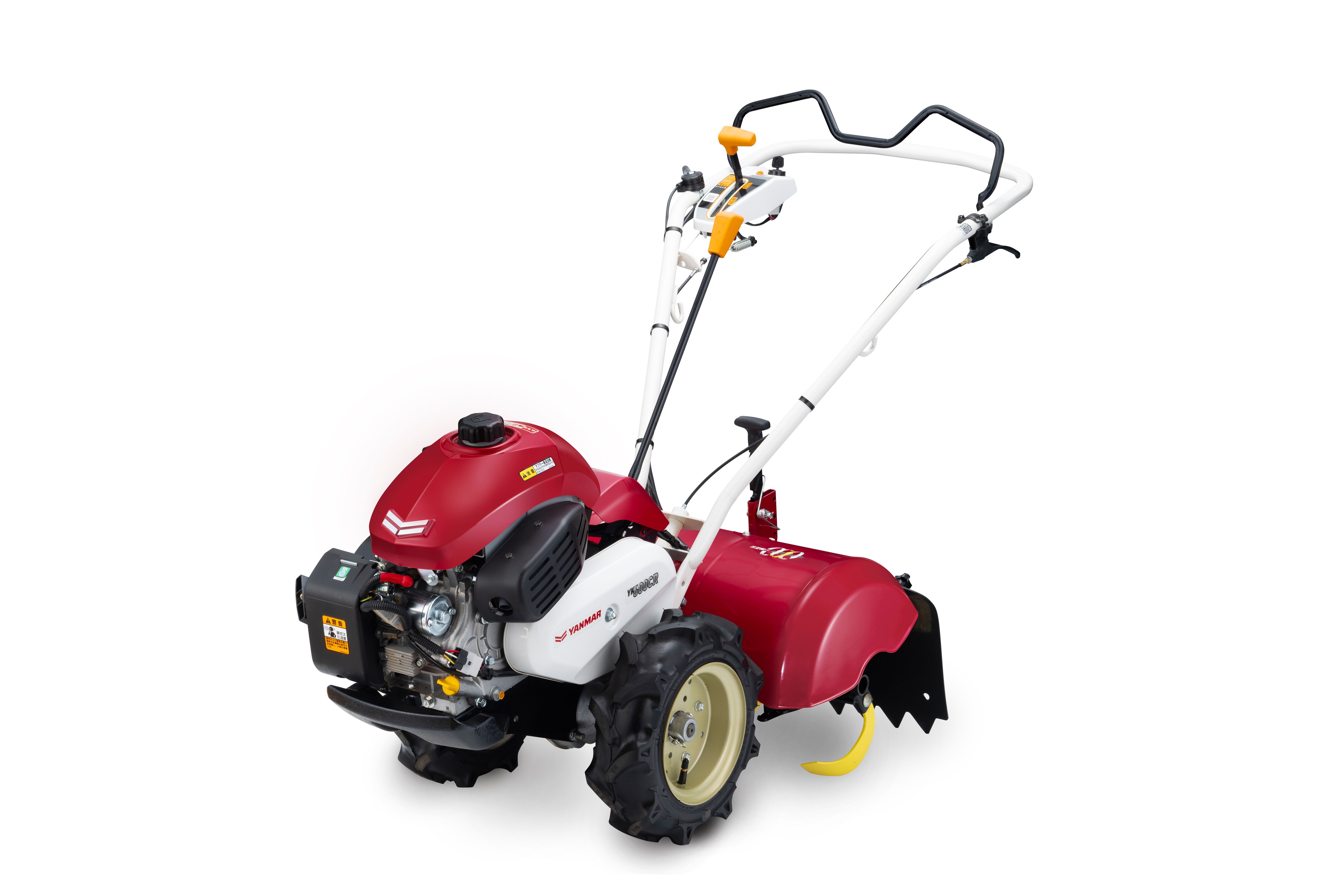 シリーズ最大6.3馬力のエンジンを搭載したミニ耕うん機「YK600CR」を