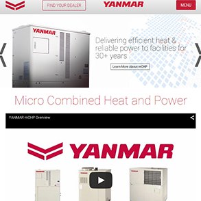 YANMAR America Energy Systems Launches New User-Friendly Website